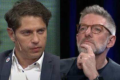 Axel Kicillof y Luis Novaresio: el periodista fue muy duro contra el gobernador bonarense