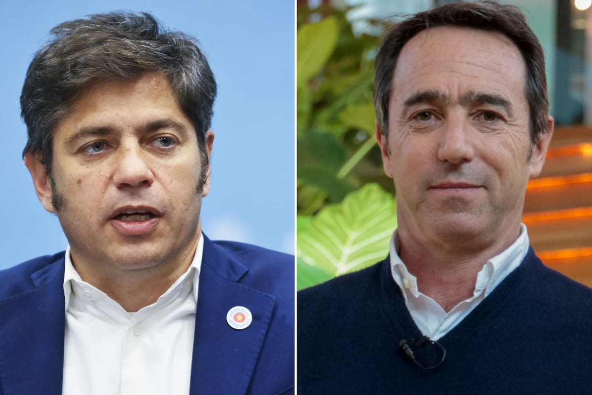 Axel Kicillof y Marcos Galperin