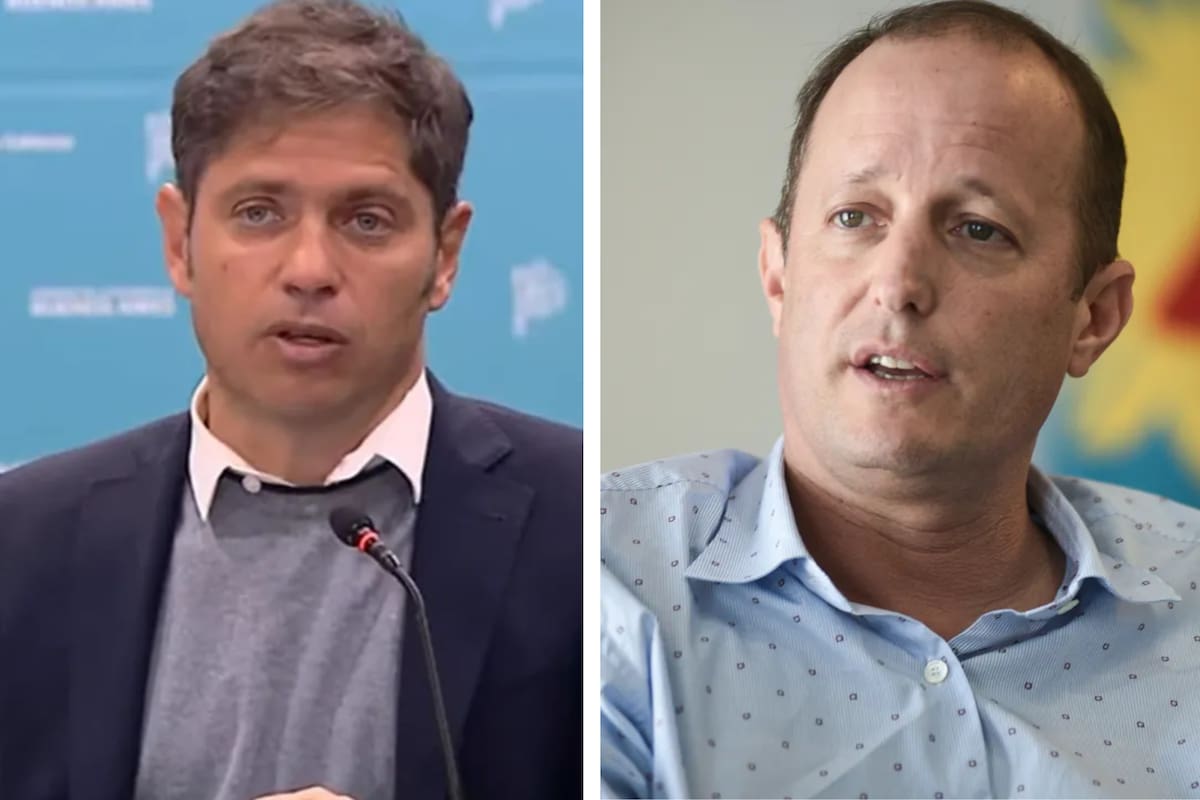 Axel Kicillof y Martín Insaurralde