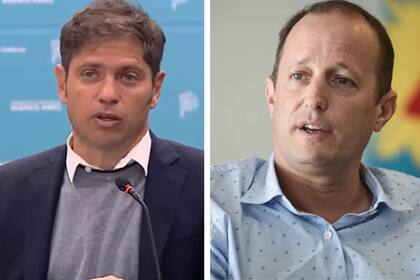 Axel Kicillof y Martín Insaurralde