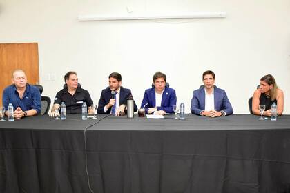 Axel Kicillof y Maximiliano Pullaro en San Nicolás