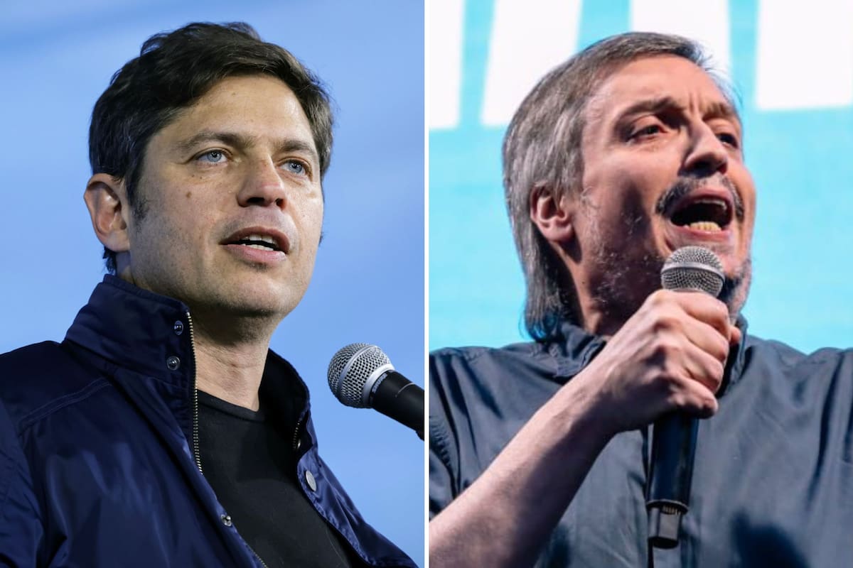 Axel Kicillof y Máximo Kirchner ya no ocultan su enfrentamiento por el control del peronismo en la provincia de Buenos Aires