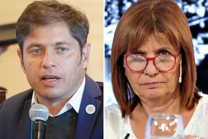 Axel Kicillof y Patricia Bullrich
