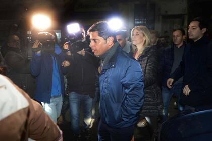 Axel Kicillof y Verónica Magario, en La Plata