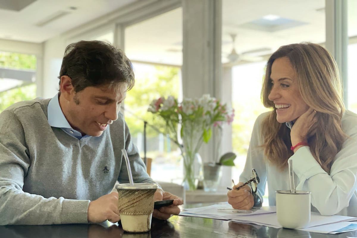 Axel Kicillof y Victoria Tolosa Paz