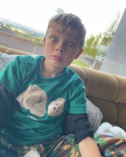 Axl Jack, el hijo de Fergie y Josh Duhamel, cumplió 10 años