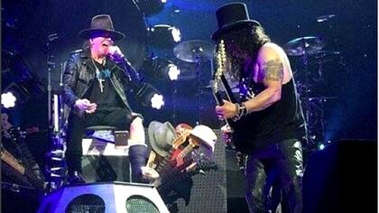 Axl Rose, en el trono cedido por Dave Grohl, y Slash: pese a todo, nuevamente juntos y de gira