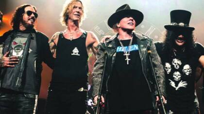 Axl Rose y Slash, juntos otra vez