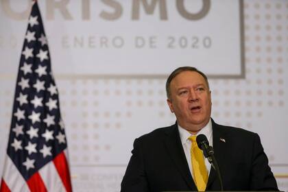 Ayer el secretario Mike Pompeo destacó las sanciones contra la agrupación