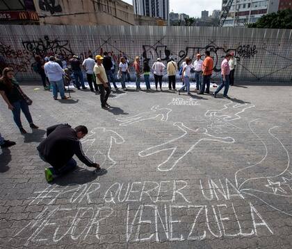 Ayer homenajearon a las víctimas de las protestas de 2014