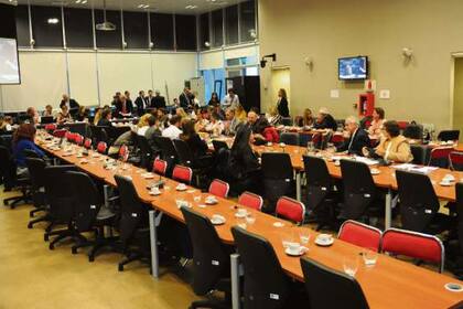 Ayer por la tarde hubo muy poca concurrencia en el debate en Diputados