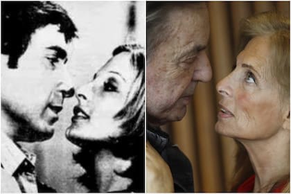 Ayer y hoy. La misma pose, los mismos protagonistas, cuarenta años después