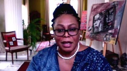 Ayoade Alakija es codirectora de la Alianza Africana para la Entrega de Vacunas