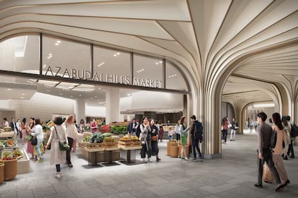 Azabudai Hills Market © DBOX for Mori Building Co., Ltd - Azabudai Hills (Graphic: Business Wire)