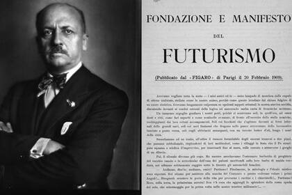 Aunque el "Manifiesto futurista" de Filippo Tommaso Marinetti también se publicó en 1909, celebró la maquinaria como una fuerza para el bien, a diferencia de Forster