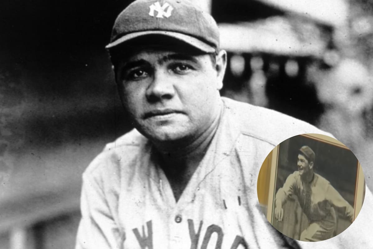 Babe Ruth es una de las leyendas del béisbol americano (Archivo)