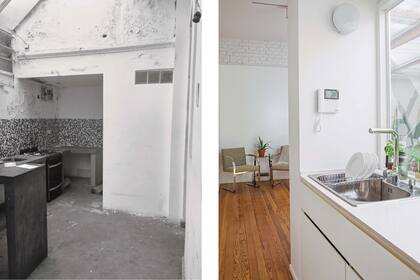 Mesada de Silestone ‘Blanco Zeus’ (Marmolería Olivos)