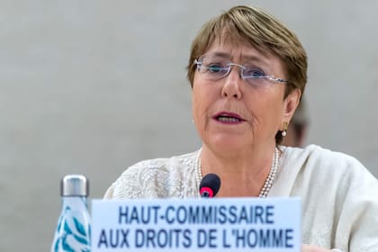 Michelle Bachelet, la Alta Comisionada de la ONU para los Derechos Humanos