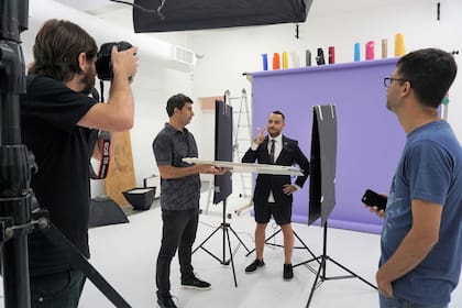 Backstage de la producción de tapa