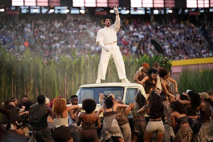 Bad Bunny completó una performance histórica en el Super Bowl