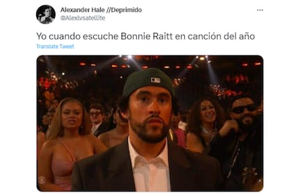 Bad Bunny fue uno de los personajes que causó más expectativa en la ceremonia