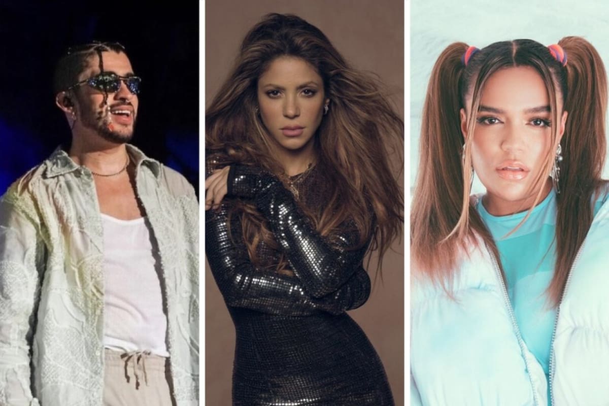 Bad Bunny, Shakira y Karol G aparecieron en el conteo de los latinos más populares en EE.UU.