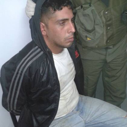 Badaracco, a pocos minutos de haber sido detenido