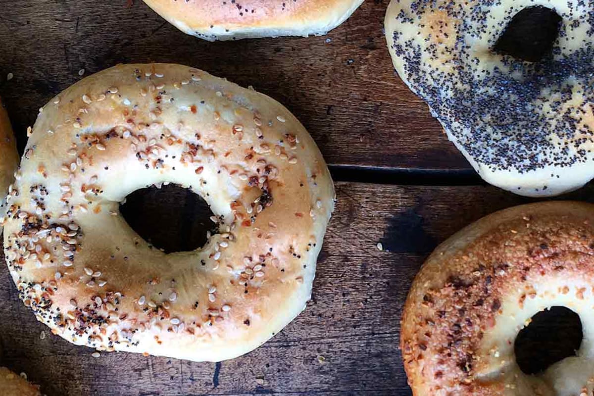 Bagels de Russ and Daughters.
