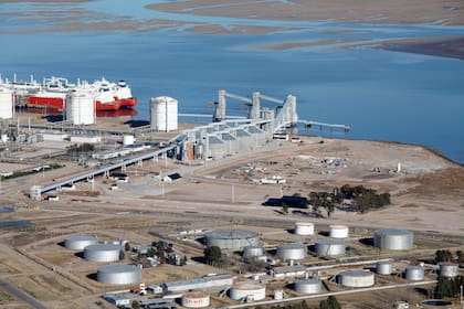 Bahía Blanca es un importante puerto de exportación