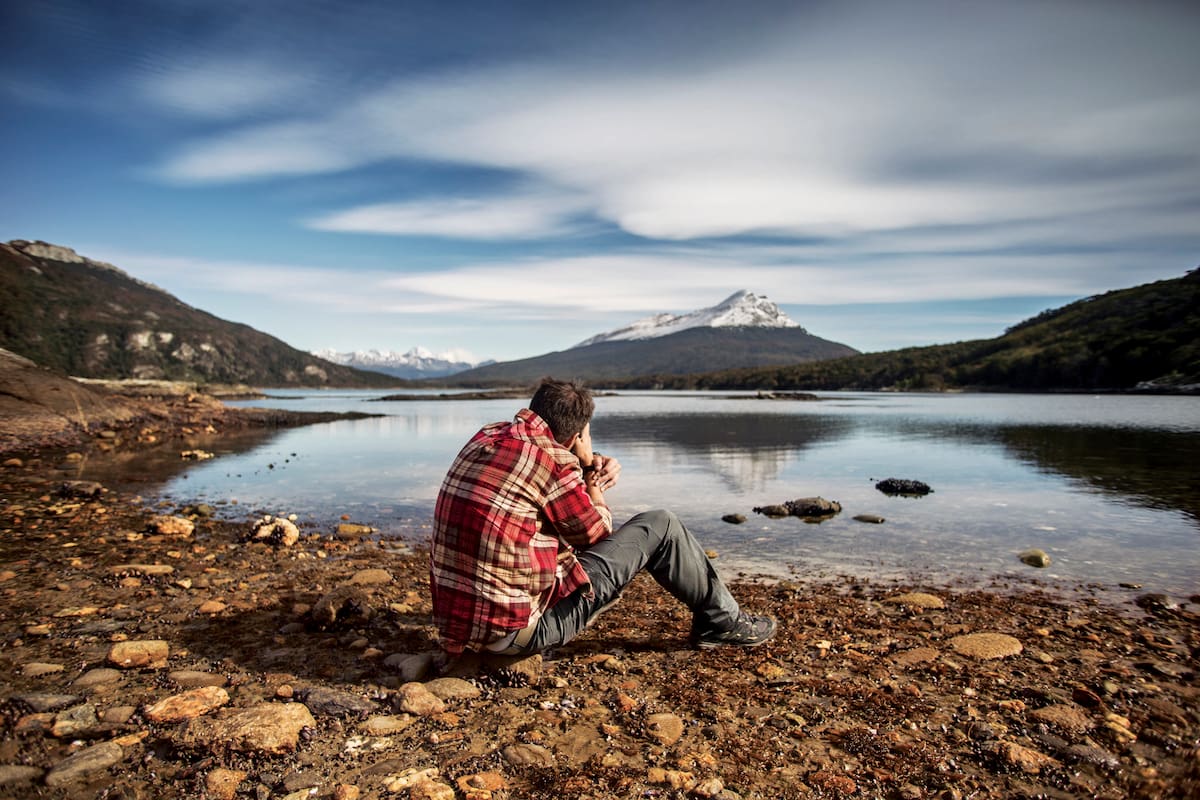 Bahía Lapataia, en el Parque Nacional Tierra del Fuego