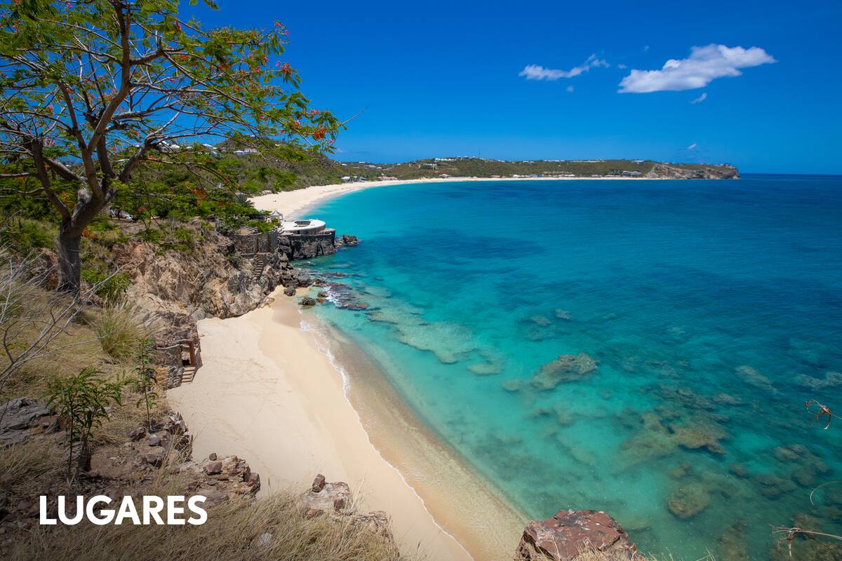 Una de las playas de película de la isla.