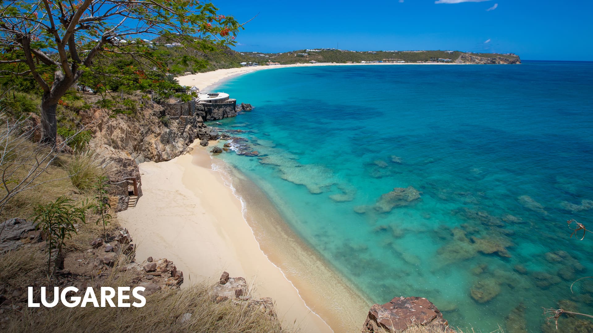 Una de las playas de película de la isla.