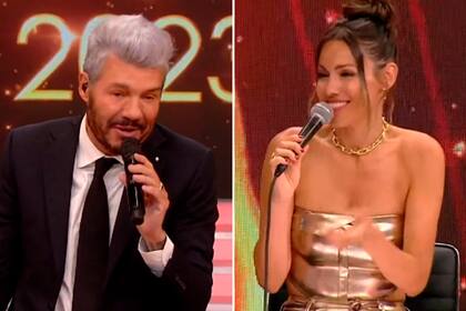 Bailando 2023: Pampita Ardohain puso en jaque a Marcelo Tinelli cuando el conductor hablaba de la reconciliación de Zaira Nara y Facundo Pieres