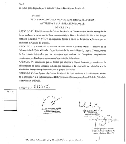 Baja del contrato de 16 años con el banco provincial fueguino