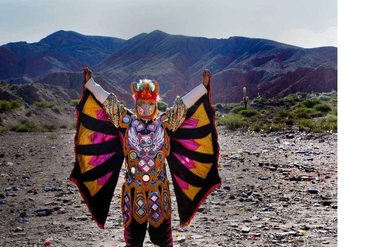 Bajada de los diablos de Uquía