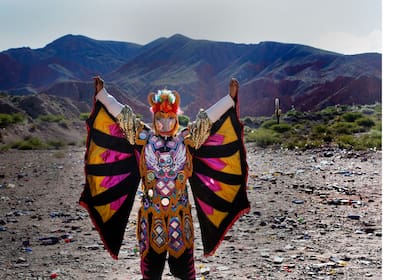 Bajada de los diablos de Uquía