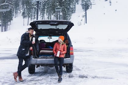 Bajo ciertas condiciones de nevadas, los vehículos podrían tener complicaciones para los trayectos