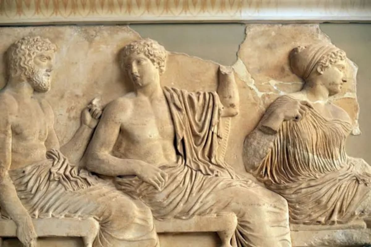 Bajorrelieve de la Antigua Grecia