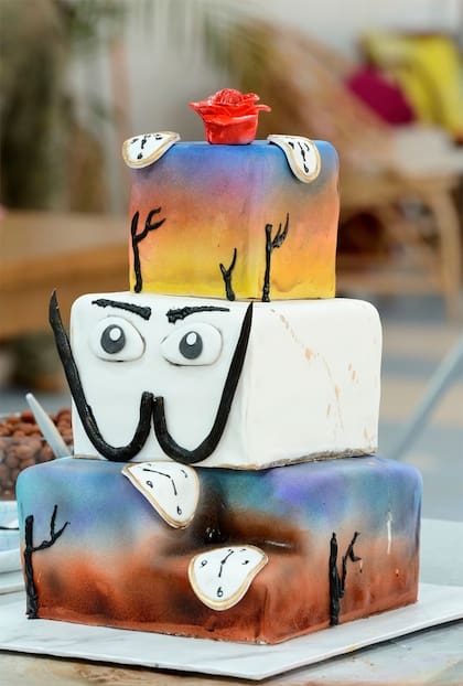 Samanta y su torta Dalí