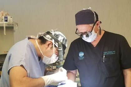 Baker, en una de las operaciones