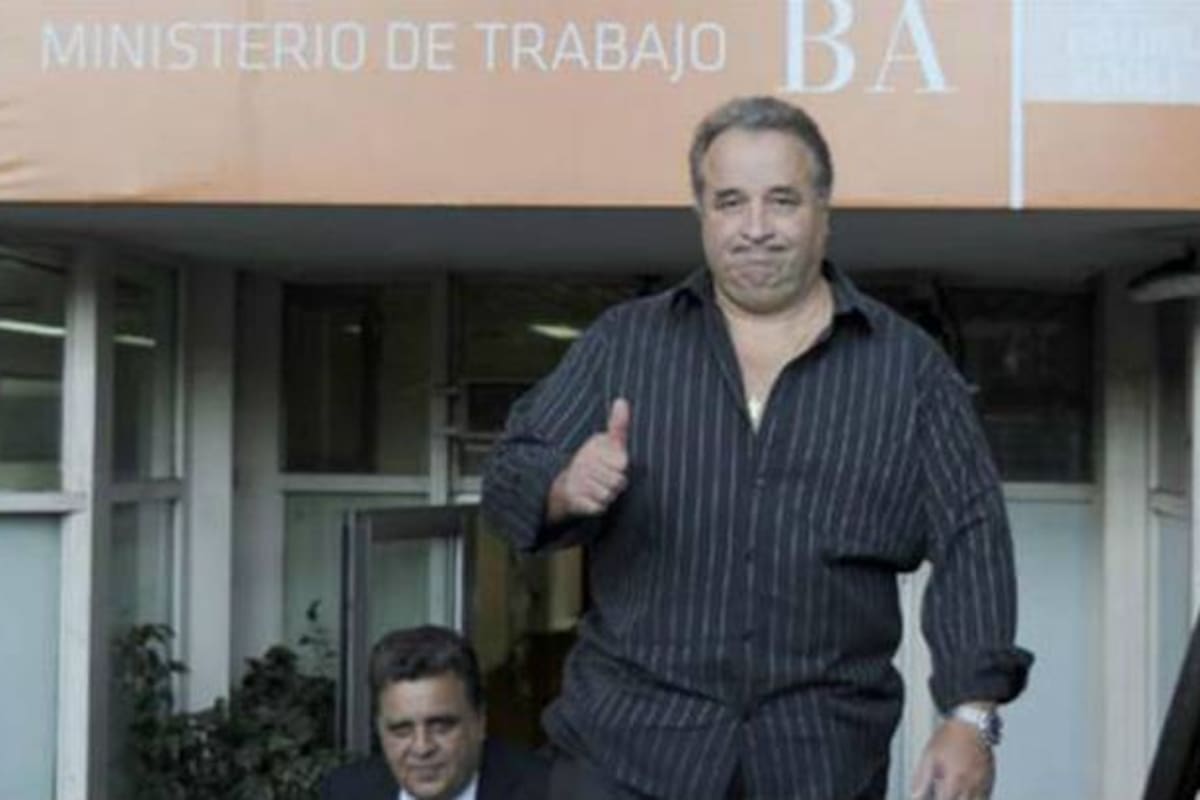 Balcedo es un controvertido gremialista que quedó detenido por su enriquecimiento