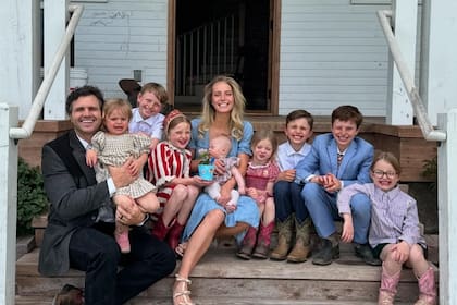 Ballerina Farm, una de las influencers más reconocidas, junto a su familia.