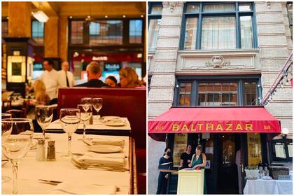 Balthazar, el restaurante neoyorquino que estuvo en el medio de la polémica por el comportamiento de James Corden