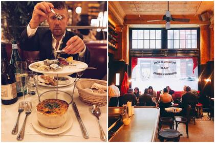 Balthazar es muy popular por el brunch que sirve los fines de semana, pero está abierto durante las tres comidas principales