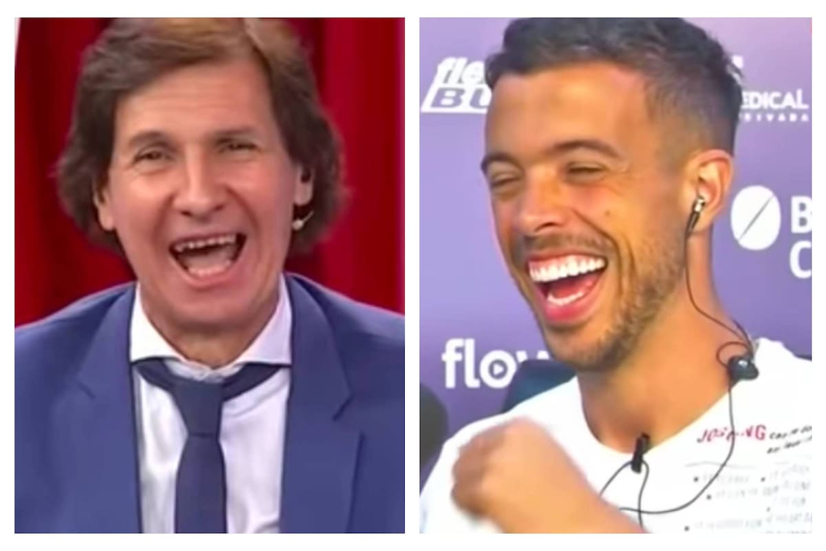 "Bambino" Pons le dedicó un relato a Franco Di Santo y estalló de risa