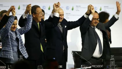 Ban Ki-moon celebra el Acuerdo de París, el año pasado