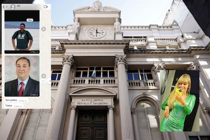 Banco Central de la República Argentina, fachada empleados