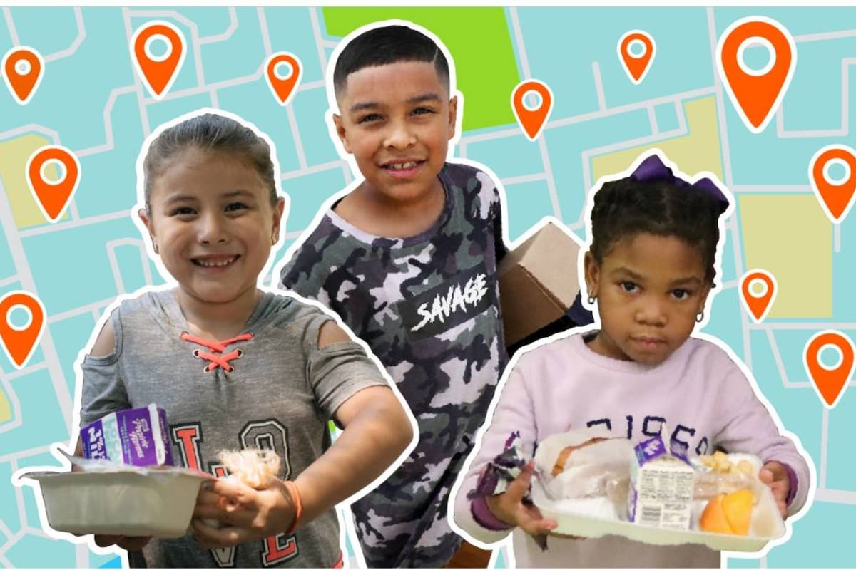 Banco de Alimentos de Chicago (fotomontaje del sitio web)