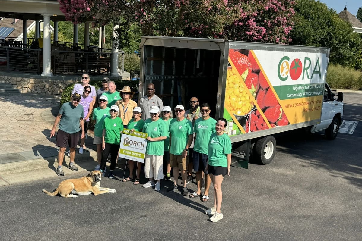 Bancos de alimentos en Carolina del Norte, como la organización CORA (FB CORAFoodPantry)