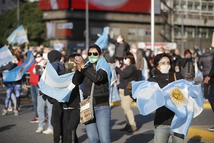 Banderazo en el Obelisco
